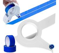 Painters Tape Dispenser,Masking Tape Machine Portable Safe Masking Master Tape Dispenser with 2 Rolls Tape for Painting Multi-Purpose Painting Tape Applicator