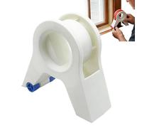 Painter's Tape Reel - Cutter with Comfort Grip for Easy Cutting, Floor Dispenser for Adhesive Tape - For Trim, Paper Art, Household, Floor