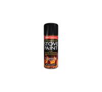 PaintFactory Stove Paint Heat Resistant Matt Black 400ml