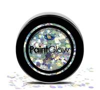 PaintGlow, Chunky Cosmetic Glitter for Hair, Face & Body, Mystic Mermaid, 3g