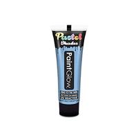 PaintGlow, Neon UV Face & Body Paint, Pastel Colours, Blue, 13ml