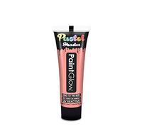 PaintGlow, Neon UV Face & Body Paint, Pastel Colours, Coral. 13ml