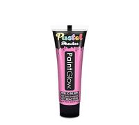 PaintGlow, Neon UV Face & Body Paint, Pastel Colours, Pink, 13ml