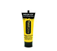 PaintGlow, Neon UV Face & Body Paint, Yellow, 13ml