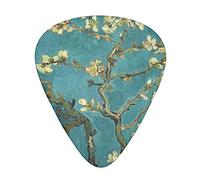 Painting Almond Blossoms The guitar pick, for acoustic, electric, bass guitars - natural touch, 12 pack, multi-color.