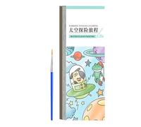 Painting Book , Painting Book ,Books on Kids | Painting Set for Kids, Paint with Water Books, Thick Paper Arts and Crafts for Boys and Girls Ages 3 4 5 6 7 8+