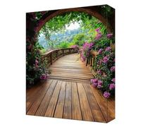 Painting by Numbers for Adults Flower The Trail Paint by Numbers for Children Kits, with 3- Paint Brushes DIY Beginners Acrylic Painting by Number Kit, Hobbies for Adults Women Gifts 20x26in T-385