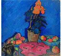 Painting by Numbers for Beginner Still Life with Begonia DIY Oil Painting Kits Drawing On Canvas Art Decor