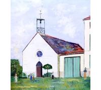 Painting by Numbers Kits Church DIY Oil Painting Drawing On Canvas Art Decor