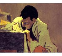 Painting by Numbers Kits for Beginner Man Lying Down DIY Digital Paint by Numbers on Canvas