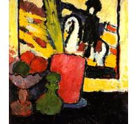 Painting by Numbers Kits for Beginner Still Life with White Horse DIY Digital Paint by Numbers on Canvas