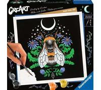 Ravensburger CreArt Pixie Cold Edition Bee Paint by Numbers for Adults Craft Kits for Adults and Kids Age 12 Years Up