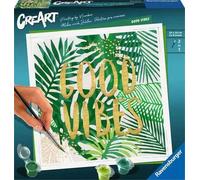 Ravensburger CreArt Good Vibes Paint by Numbers for Adults Craft Kits for Adults and Kids Age 12 Years Up