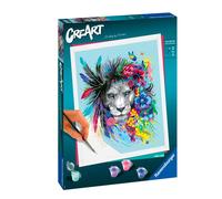 Painting by Numbers Ravensburger Creart 24x30cm - Boho Lion 54220130