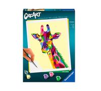 Painting by Numbers Ravensburger Creart 24x30cm - Funky Giraffe 54228993