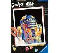 Ravensburger 23730 CreArt Painting by Numbers 23730-Star Wars R2-D2 Age 12+ Medium