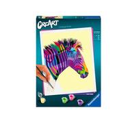 Ravensburger CreArt Funky Zebra Paint by Numbers for Adults 12 Years Up - Painti