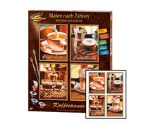Painting By Numbers Schipper 18x24cm - Quattro set Coffee Break 609340553