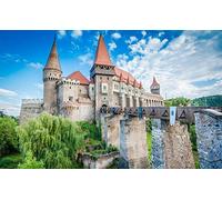 Painting Corvin Castle Dracula Castle Transylvania Romania Painting Colour Talk Painting by Numbers DIY Unique Canvas Oil Painting Kit Digital Painting