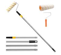 Painting Extension Pole - Premium Extender for Roller Design System, Advanced Portable Adjustable Length Technology, Professional Lightweight Durable Construction Performance | Tool Kitchen