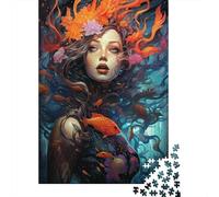 Painting Fantasy Goddess Jigsaw Puzzles For Adults 500 Piece Jigsaws Puzzles 500 Piece Puzzles For Adults Puzzle Games Toys Gift for 500pcs (52x38cm)