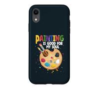 Painting Is Good For My Soul Color Palette Joy Case for iPhone XR