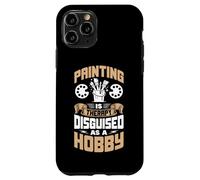 PAINTING IS THERAPY DISGUISED AS A HOBBY Case for iPhone 11 Pro