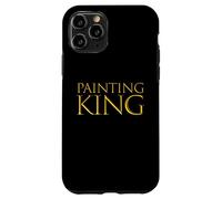 Painting King Fathers Day Artist Dad Exterior House Painters Case for iPhone 11 Pro