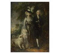Painting Kits Thomas Gainsborough Mr and Mrs William Hallett The Morning Walk DIY 5D Full Drill Dots Paintings Picture Arts Home Wall Decor20*24In