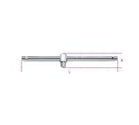 PAINTING MALE 3/4" WITH PLUG SLIDING CHROME ITEM 928/42