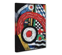 Painting No.46 By Marsden Hartley Canvas Print | Gallery Wrapped 30mm Frame Wall Art | 20x14 inches | Ready to Hang | Classic Picture | Living Room Bedroom Lounge Office