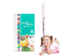 Painting Pen Kit - Acrylic Art Set, Drawing Marking Tools | Durable Craft Supplies with Smooth River Tips, Multi Paint Pencils for Rock Fabric, Wood, Porcelain Glass Designs, F