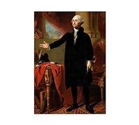 Painting Portrait Stuart President George Washington Wall Art Print