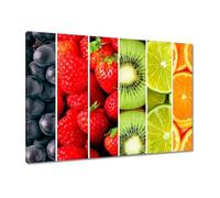 Painting printed on canvas Wall Art Decor 100x70cm Rainbow fruit mix No. H10724M_PC1Z