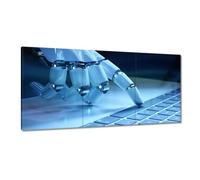 Painting printed on canvas Wall Art Decor 240x120cm Artificial intelligence - School theme No. H10620M_PC3BG