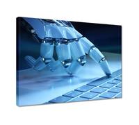 Painting printed on canvas Wall Art Decor 40x30cm Artificial intelligence - School theme No. H10620Z_PC1A