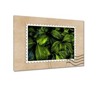 Painting printed on canvas Wall Art Decor 90x60cm Beautiful green leaves No. H10697M_WEPC1L