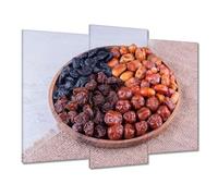 Painting printed on canvas Wall Art Decor 90x70cm Dried fruits - Dates and nuts No. H10738M_PC3C