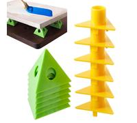 Painting Pyramids, 6 Pieces Woodworking Stand - Pyramid Supports for Artists | for Spraying, Sweeping, Wood Finish, Door, Cabinet, Home, Art, Crafts and
