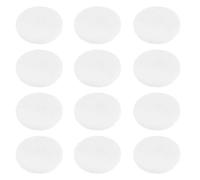 Painting Rocks for Decorative DIY Projects and Jewelry Making 12pcs Round Natural Smooth Stone with Hole Flat White Pebbles Clean Canvas for Painting for Beginners