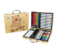 Painting Set,Oil Pastels Marker Art Kit for Kids - Creative Inspiration, Craft Supplies, Multifunctional Art Supplies for Creative Weekend Project Travel Entertainment Family Craft Time