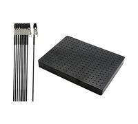 Painting Stand Base DIY for Model Hobby Model Parts Airbrush Spray Holder L and 10 Clip