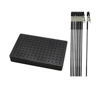 Painting Stand Base DIY for Model Hobby Model Parts Airbrush Spray Holder S and 10 Clip