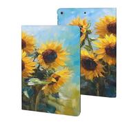 Painting Sunflowers Compatible with iPad Protective Case ipad 2019/2020/2021(10.2in)