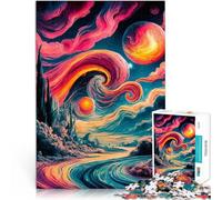 Painting to the pink worldJigsaws 1000 Pieces for teenagers Educational Game Challenge Toy is ideal as gifts for the whole family 38x26cm