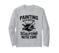 Painting With Motion Sculpting With Time Animation Sketch Long Sleeve T-Shirt