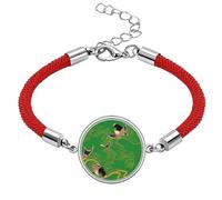PaintingJ apanese Yellow Fish Lucky Red String Bracelet Rope Bracelet Handmade