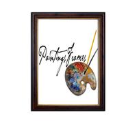 Paintings Frames Elegant Picture frame/photo frame/poster frame - With an MDF backing board- Ready to hang or stand - With a High Clarity Styrene Shatterproof Perspex Sheet - Smooth Walnut a4
