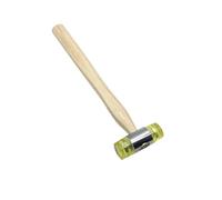 Paintless Car Dent Repair Tools Double-Faced Rubber Hammer Wood Handle Knockdown Tap Down Hammer Auto Body Dent Remover DIY Tool