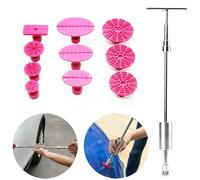 Paintless Dent Repair Puller Kit with 10pcs Removal Pulling Tabs for Auto Body Hail Damage Remover